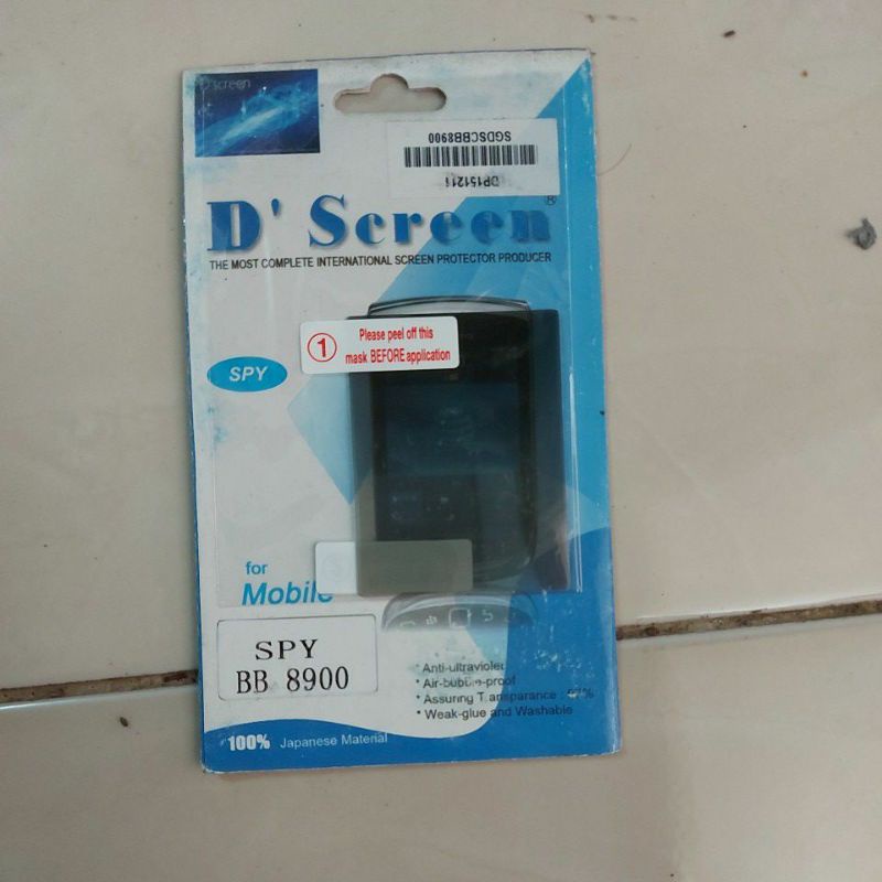 ANTI-SCRATCH HP BLACKBERRY 8900, 9000, 9360,9780 SPY