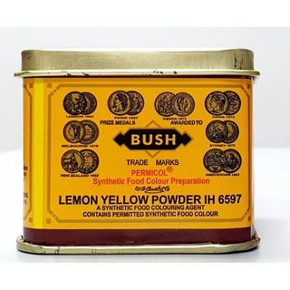 BUSH COLOR YELLOW / FOOD PREPARATION COLOR 100GMS