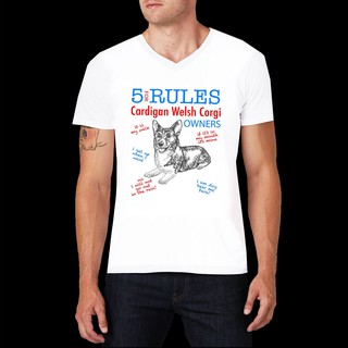 เสื้อลายหมา DF34 เสื้อยืด เสื้อยืดลายหมา สุนัขคอร์กี้ เสื้อยืดพิมพ์ลาย corgi dog T Shirt