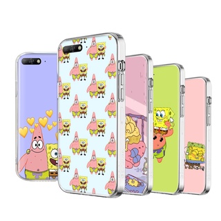 เคสโทรศัพท์มือถือใส แบบนิ่ม ลาย WI-145 SpongeBob และ Patrick สําหรับ VIVO Y22s Y16 Y01 Y02 Y02S V25 V25E X80 Pro