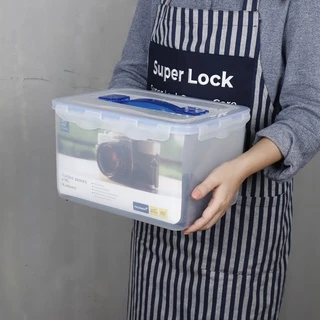 Super Lock กล่องใส่กล้องสุญญากาศ พร้อมฟองน้ำกันกระแทก รุ่น 5051 8,400 มล. ป้องกันแบคทีเรีย BPA Free ป้องกันความชื้น