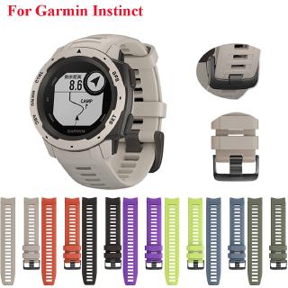 สายนาฬิกาข้อมือซิลิโคนหลากสี 22 มิลลิเมตรสําหรับ garmin instinct