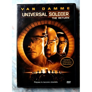 📀 DVD UNIVERSAL SOLDIER 2 : THE RETURN (1999) : ยูนิเวอร์แซล โซลด์เยอร์ นักรบกระดูกสมองกล📌แผ่น IMPORTED+ ใบ INDEX