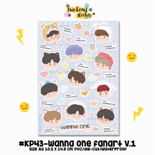 Wannaone fanart Sticker