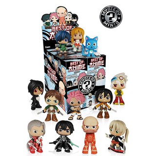 Funko pop Mystery Minis Best of Anime รวมตัวละครญี่ปุ่น