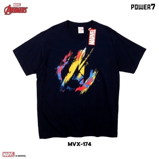 Power 7 Shop เสื้อยืดการ์ตูน ลาย ลิขสิทธ์แท้ MARVEL COMICS  T-SHIRTS (MVX-174)