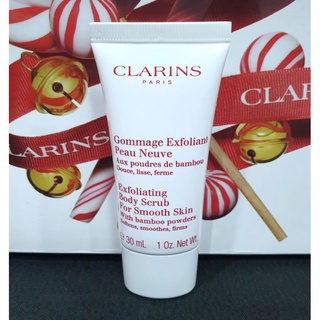 สครับผิวกาย แท้💯% CLARINS Exfoliating Body Scrub for Smooth Skin ขนาด 30 ml. มีฉลากไทย