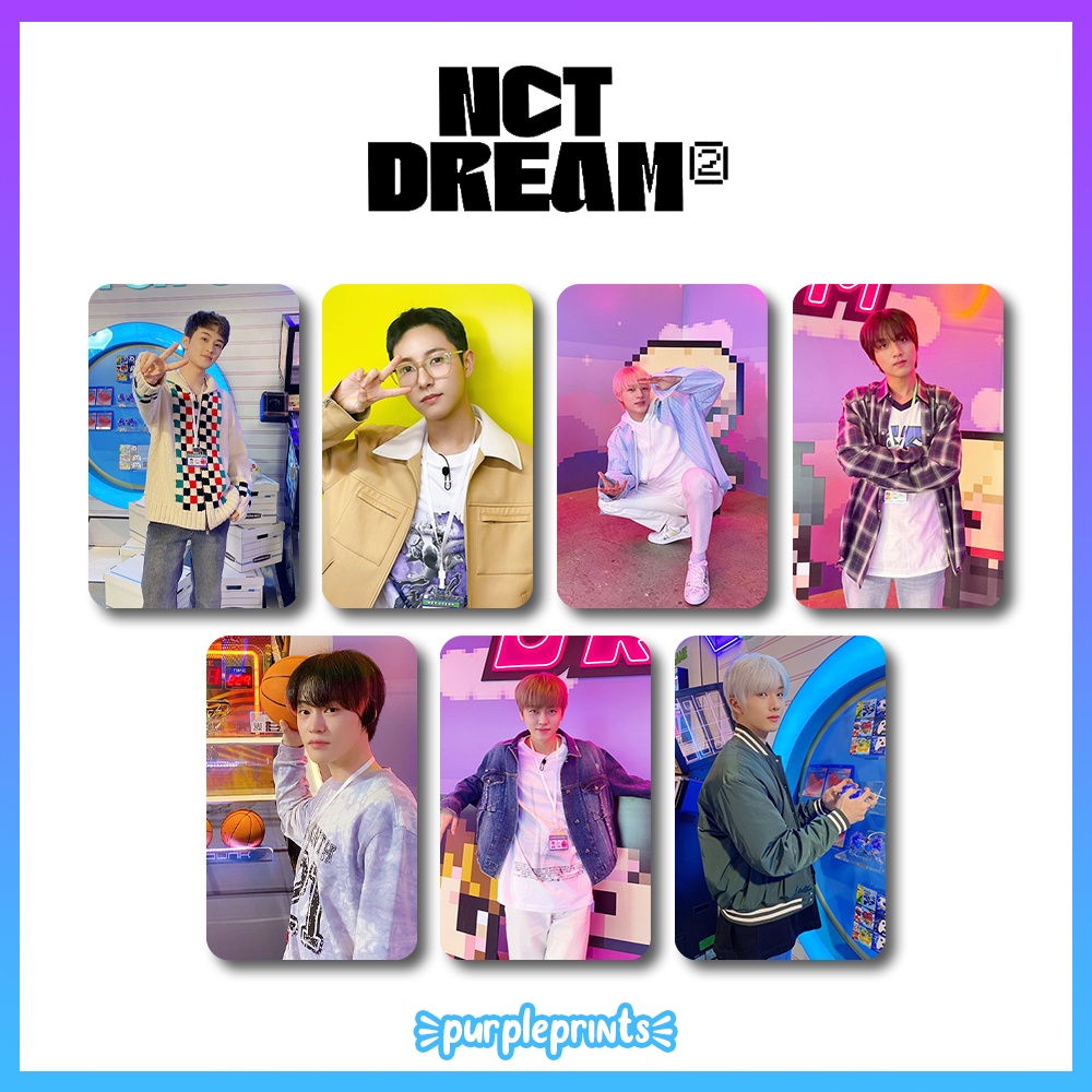 NC.T DREAM Pop-Up Store _Glitch Arcade Center Unofficial Photocards Fanmade Fankit