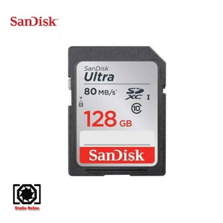 SANDISK ULTRA SDXC UHS-I 128 GB CLASS 10 80MB/533X