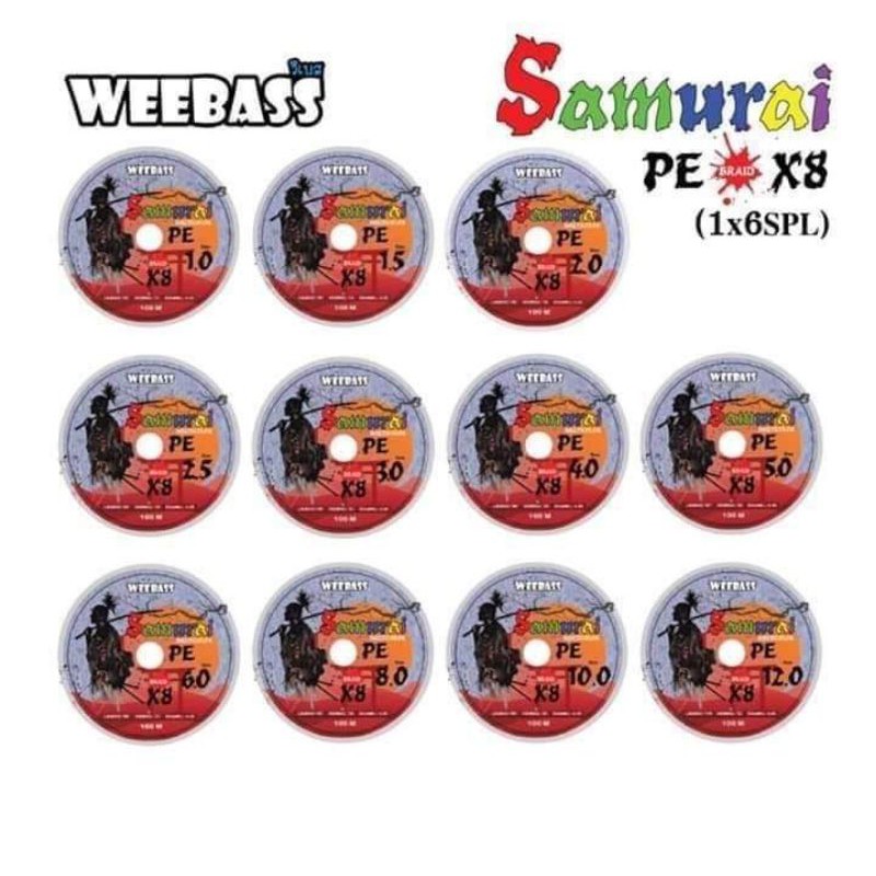 สายPE WEEBASS Samurai