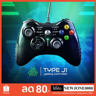 Joy EGA Type J1/J2 จอยเกมส์ Joystick สาย USB For PC , TV-Box , Android (มือถือ) , PS3 ประกันศูนย์ 2 ปี(เก็บกล่อง)