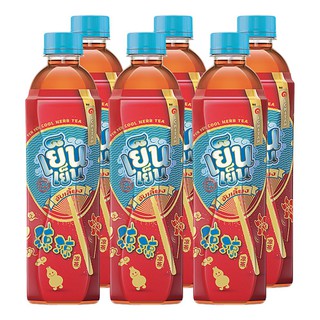 อิชิตัน เย็นเย็น ชาสมุนไพรผสมจับเลี้ยง 400 มล. (6 ขวด)