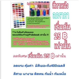 สีทาหนัง-สีย้อมหนัง/ หนังแท้-แคนวาส-PU-PVC โปรดอ่านรายละเอียดสินค้าก่อนใช้งาน(ทานยายังต้องอ่านฉลากก่อนนะครับ)