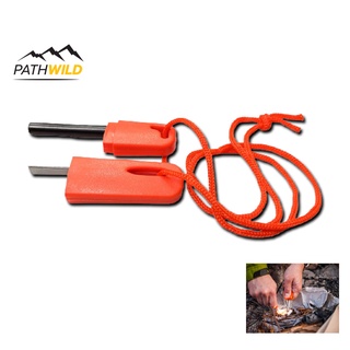 แท่งจุดไฟ Magnesium Fire Starter (Orange)