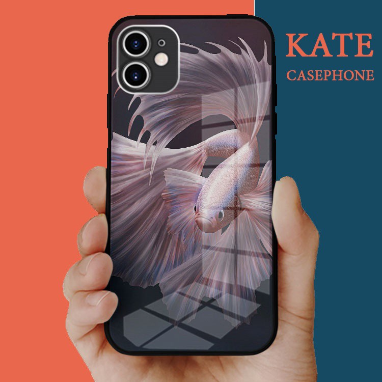 Unique Pisces เคสโทรศัพท์, ฝาครอบกระจกชายสําหรับ Iphone 7/8/8Plus/X/Xs/Xs Max/11/11 Promax/12/12 Pro