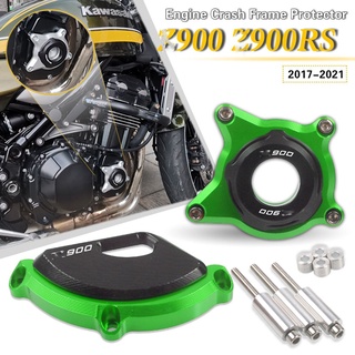 ฝาครอบเครื่องยนต์ Cnc สําหรับ Kawasaki Z900 Z900Rs Z 900 900Rs 2017 2018 2019 2020