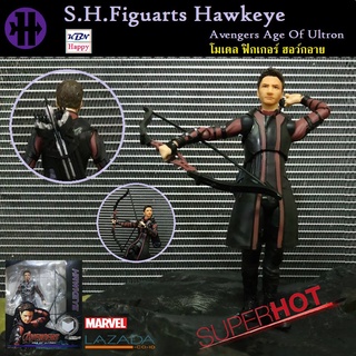 S.H.Figuarts Hawkeye Avengers Age Of Ultron โมเดล ฟิกเกอร์ ฮอว์กอาย อเวนเจอร์ส เอจ ออฟ อัลตรอน มาเวล MARVEL