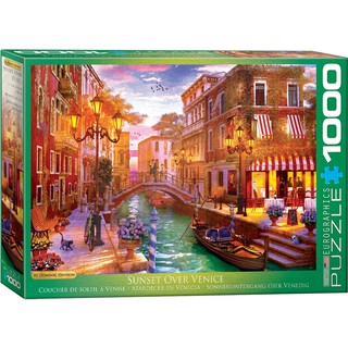 SUNSET OVER VENICE by Dominic Davison - จิ๊กซอว์ 1000 pc PUZZLES EUROGRAPHICS