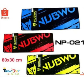 Nubwo Mousepad Speed NP021/ Razeak Mouse Pad RP-02 สามารถวางคีบอร์ดและเมาส์พร้อมกันได้