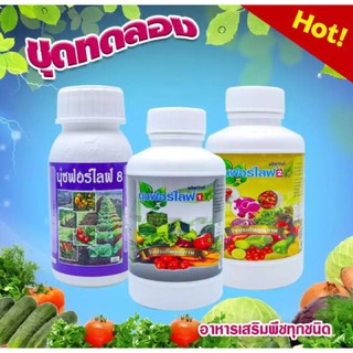 💥ส่งฟรี💥นุชฟอร์ไลฟ์ ชุดทดลอง 3 ขวดนุช1+2+8 ขนาด 100cc