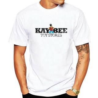 เสื้อยืดผ้าฝ้ายพิมพ์ลายขายดี Kay Bee Toys เสื้อยืด ใหม่ (NWT) เลือกสีและขนาด K B