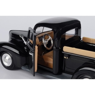 โมเดลรถ 1/24 โมเดลรถเหล็ก  1940 Ford Pickup Scale 1:24 มีกล่อง