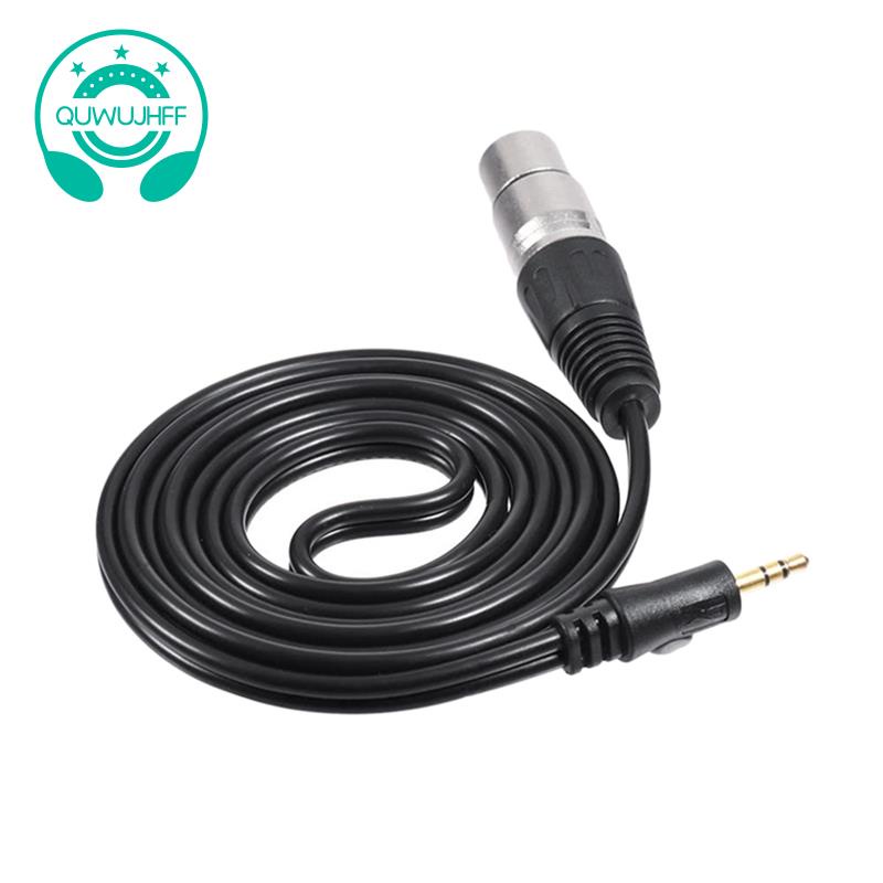 3.5 to XLR Female Microphone Cable Sound Card Microphone Audio Cable