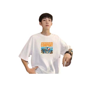 โปรโมชั่น : ราคาถูก สกรีนลายก็มา ยอดฮิต ใส่ไม่ซ้ำ รุ่น ST08 Junior Company สีอีกแล้ว จัดไป⚡