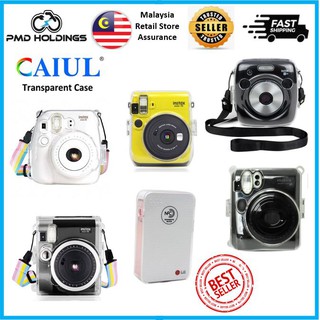 Fujifilm เคสโทรศัพท์มือถือแบบแข็ง ใส ประดับคริสตัล สําหรับ Mini 8 8+ 9 25 50s 70 90 SQ10 LG Photo PD233