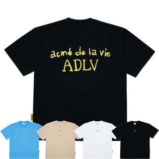 แท้100% ADLV เสื้อยืด ผลิตในเกาหลี ( GLOSSY BASIC LOGO ) 4 Colors