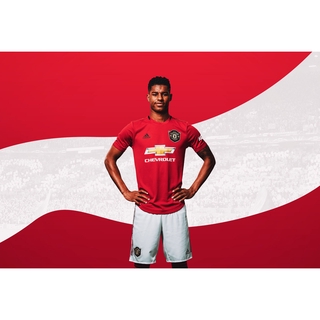 แรชฟอร์ด Rashford Manchester United แมนเชสเตอร์ยูไนเต็ด แมนยู โปสเตอร์ Poster วอลเปเปอร์ ตกแต่งผนัง ฟุตบอล Football