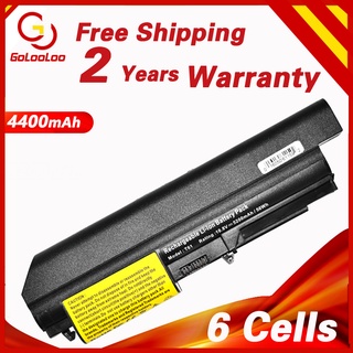 Golooloo 6 Cells Laptop Battery For Lenovo ThinkPad R61 T61 R61i R61e R400 T400 Series(14-inch wide) 4400 mAh