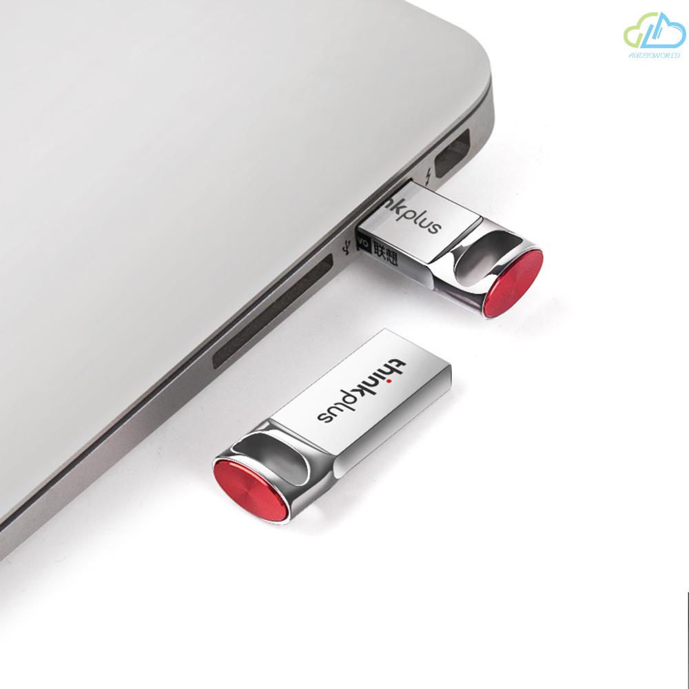 Lenovo thinkplus TU301 แฟลชไดรฟ์ USB 3.0 128GB โลหะ กันกระแทก #8