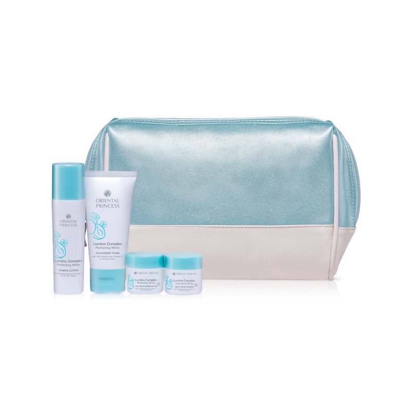 ชุดช่วยเรื่องหน้าขาว Oriental Princess Lumino Complex Expert White Travel Set