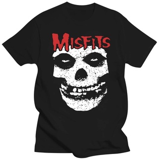 ใหม่ เสื้อยืด พิมพ์ลายโลโก้หัวกะโหลก Misfits Danzig แฟชั่นฤดูร้อน สไตล์พังก์ สําหรับผู้ชาย ไซซ์ S - 2XlS-5XL