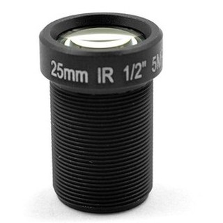 แหล่งขายและราคาLen 25mm  M12 / HD 5MP / IR Filter1/2\" For Gopro Cameras Raspberry Piอาจถูกใจคุณ