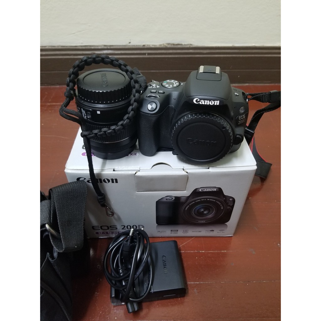 Canon DSLR 200D มือสองสภาพมือ1 [สินค้าใช้เอง]