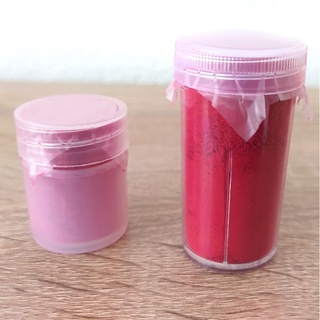 *สีใหม่ราคาพิเศษ* pigment PV19 quinacridone violet เม็ดสีชมพูบานเย็น เม็ดสีแดงโทนเย็น ขนาด 7ml