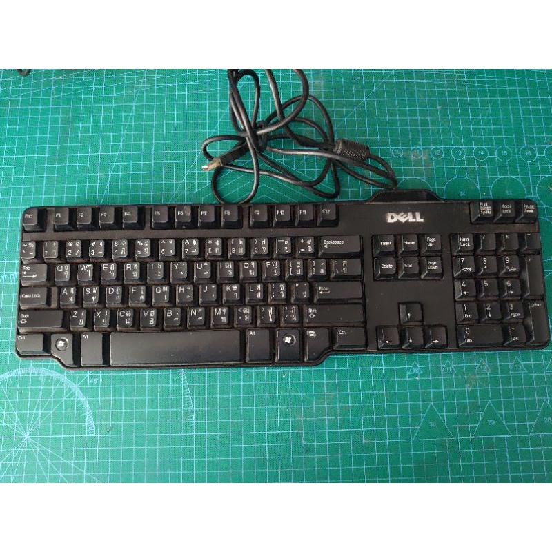 คีย์บอร์ดมือสอง KEYBOARD DELL SK-8115 USB ภาษาไทยและEng มือสองสภาพดี