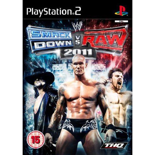 WWE SmackDown vs. Raw 2011 ps2 แผ่นไรท์ เกมPS2 เกมเพล2 มวยปล้ำwwe2011 wwe2k11 ps2