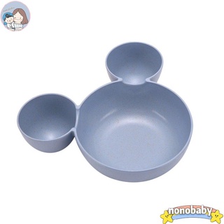 【nono】Cartoon Cute Children Kids Plastic Rice Bowl Lovely Tableware Baby Lunch Bowl