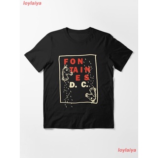 Onedos FONTAINES Show D-C- American DC Tour 2020 Essential T-Shirt เสื้อยืดผู้ชาย ลายการ์ตูนพิมพ์ลายเสื้อลายการ์ตูนผู้หญ