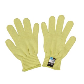 ถุงมือ Cut Heat สีเหลือง ไมโครเท็กซ์ Microtex Yellow Cut Heat Gloves