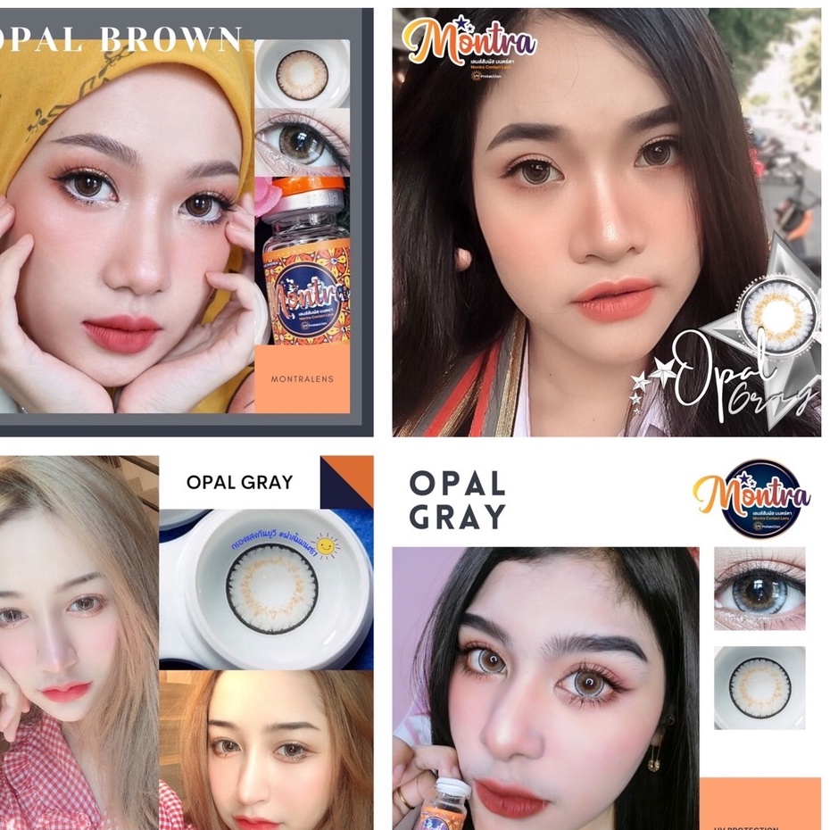 Montra(มนตรา) คอนแทคเลนส์ รุ่น Opal ลายโอ้โซลยอดฮิต