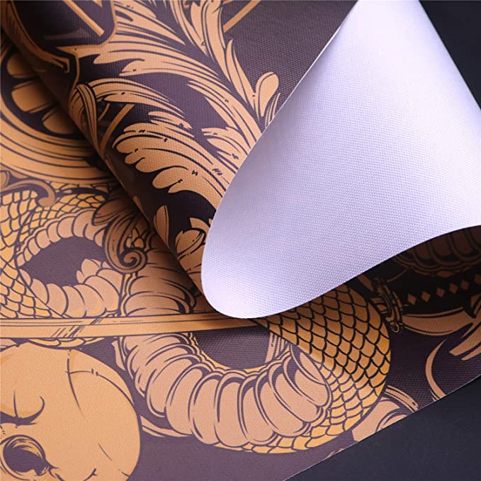 ภาพวาดผ้าใบ รูปพระพุทธรูป สีทอง สีสันสดใส สําหรับตกแต่งบ้าน - รูปที่ 5