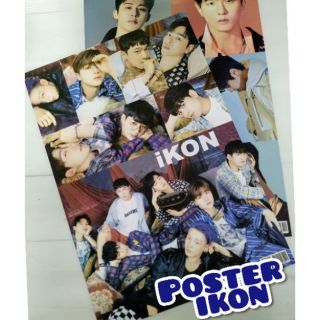 โปสเตอร์แยกแผ่น วง ikon  ราคาแผ่นละ 20บาท