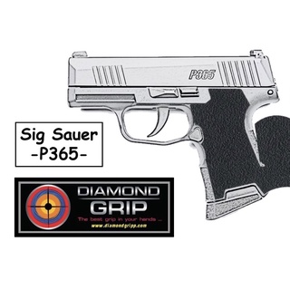 กันลื่นติดปืน Diamondgripp Sig Sauer P365 เนื้อยางหนึบๆ