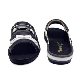 TAYWINแท้ เทวินทร์แท้ รองเท้าแตะพื้นหนา SKF-27 Size39-47 หนังปั่นนิ่มสีดำ-ปั่นนิ่มสีขาว-กลับเทาสีอ่อน