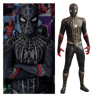 NEW Spider Man No Way Home Costume Cosplay Superhero JumpSuit Outfit Adult Kids Boy Festival Party Gift