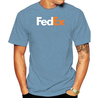 เสื้อยืดผ้าฝ้ายพิมพ์ลายแฟชั่น เสื้อยืด Fedex สีม่วง และสีส้ม